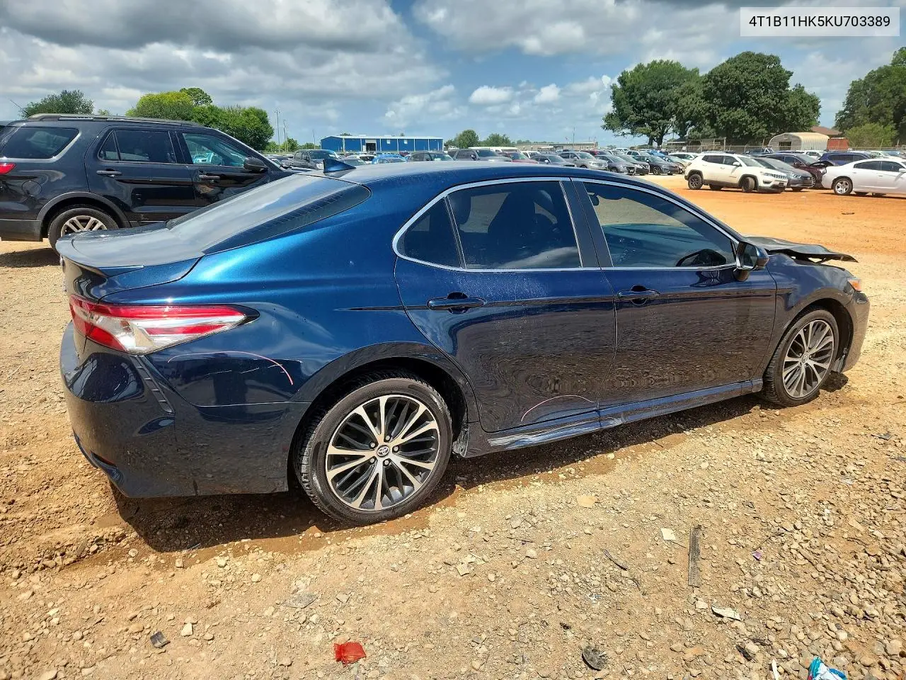 2019 Toyota Camry Se VIN: 4T1B11HK5KU703389 Lot: 61928416
