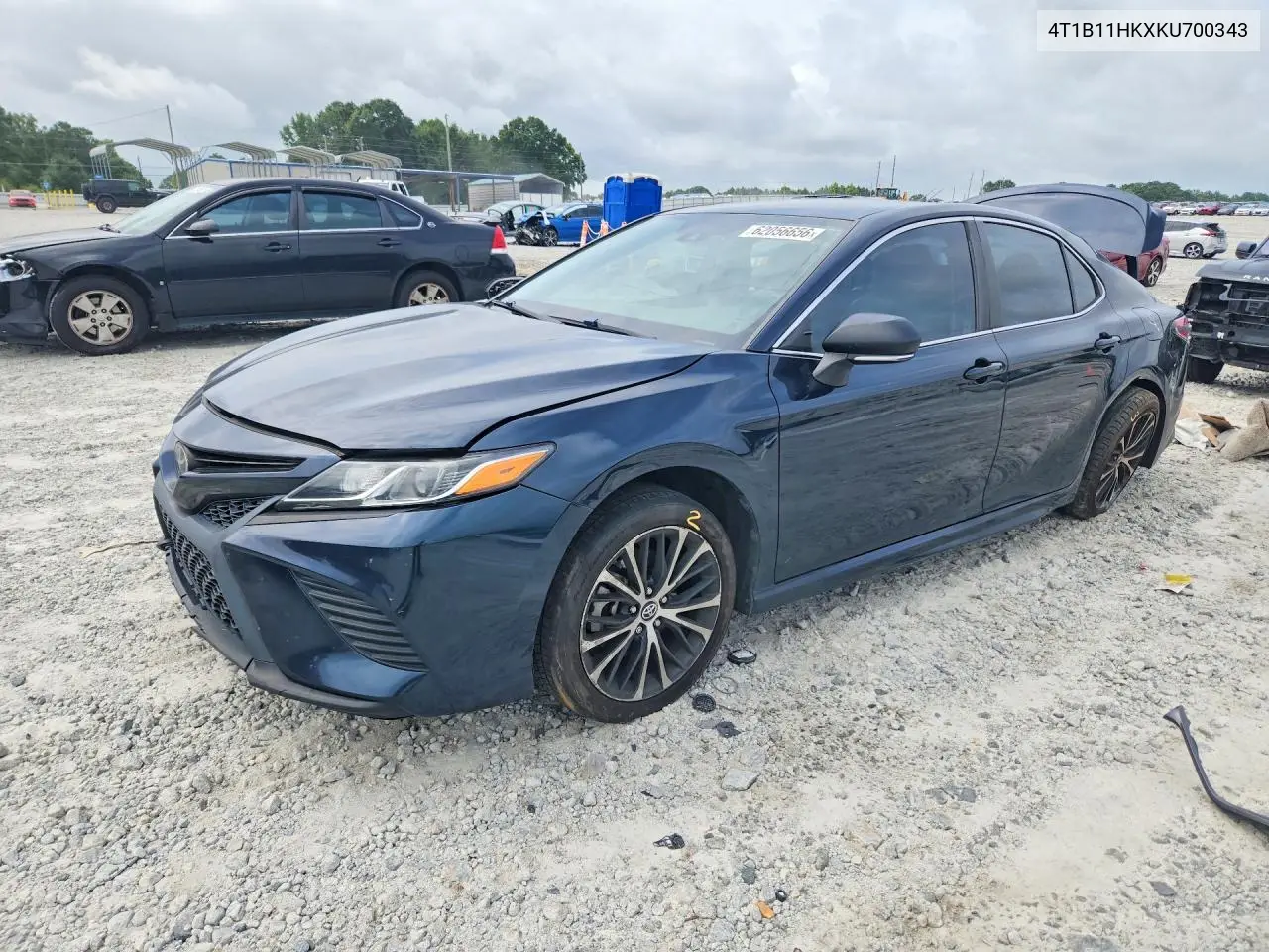 2019 Toyota Camry Se VIN: 4T1B11HKXKU700343 Lot: 62056656