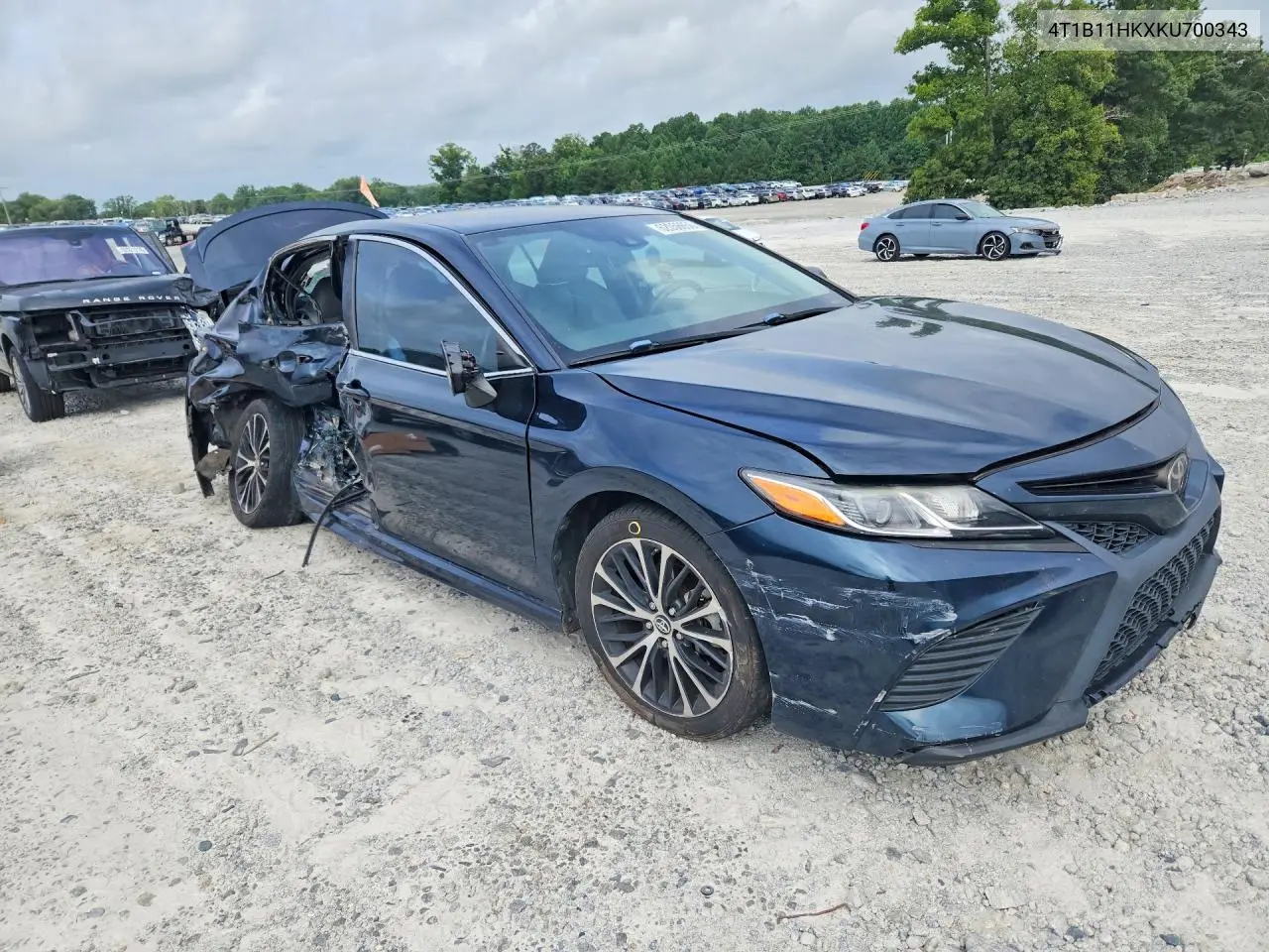2019 Toyota Camry Se VIN: 4T1B11HKXKU700343 Lot: 62056656