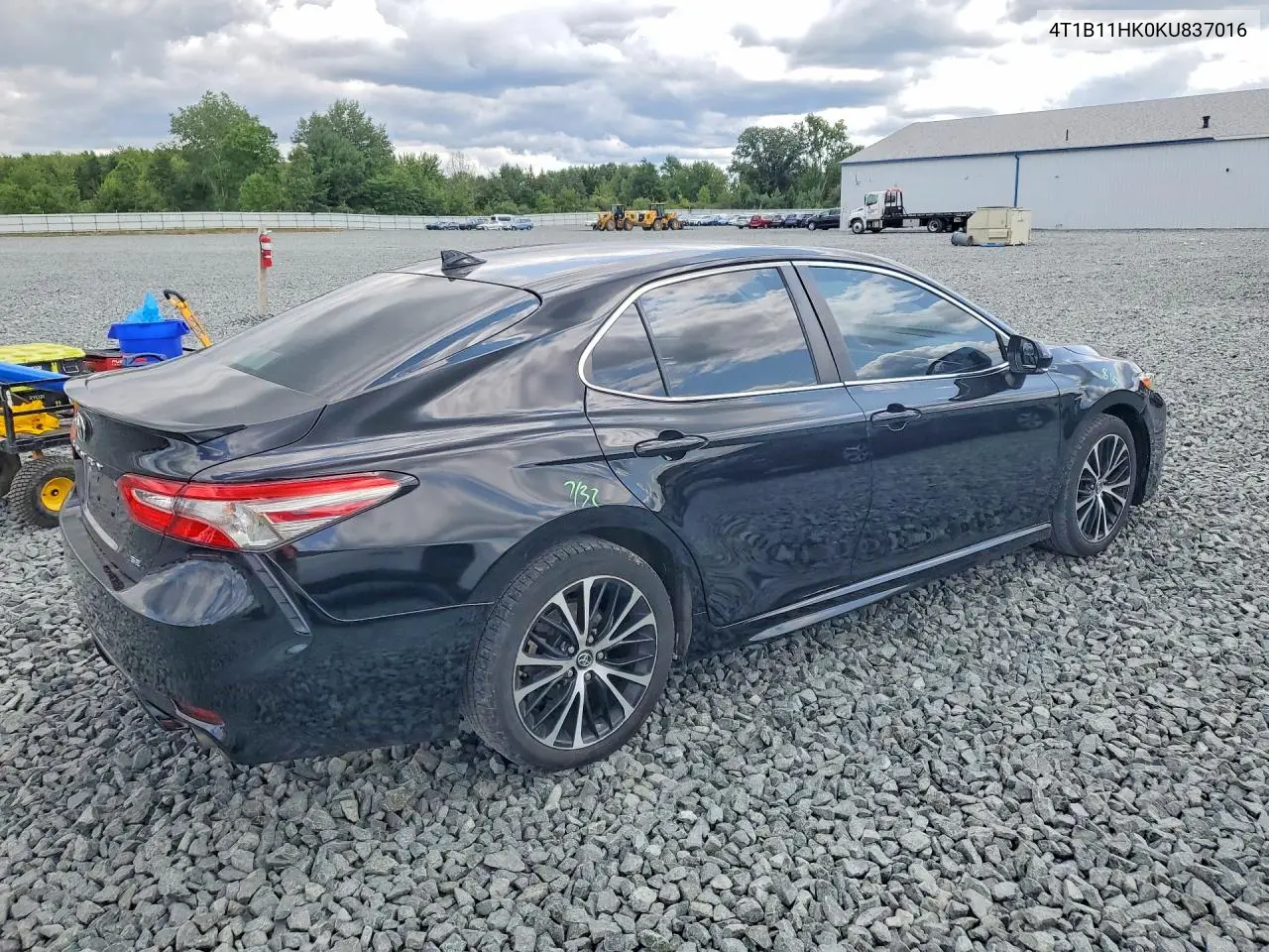 2019 Toyota Camry Se VIN: 4T1B11HK0KU837016 Lot: 62279816