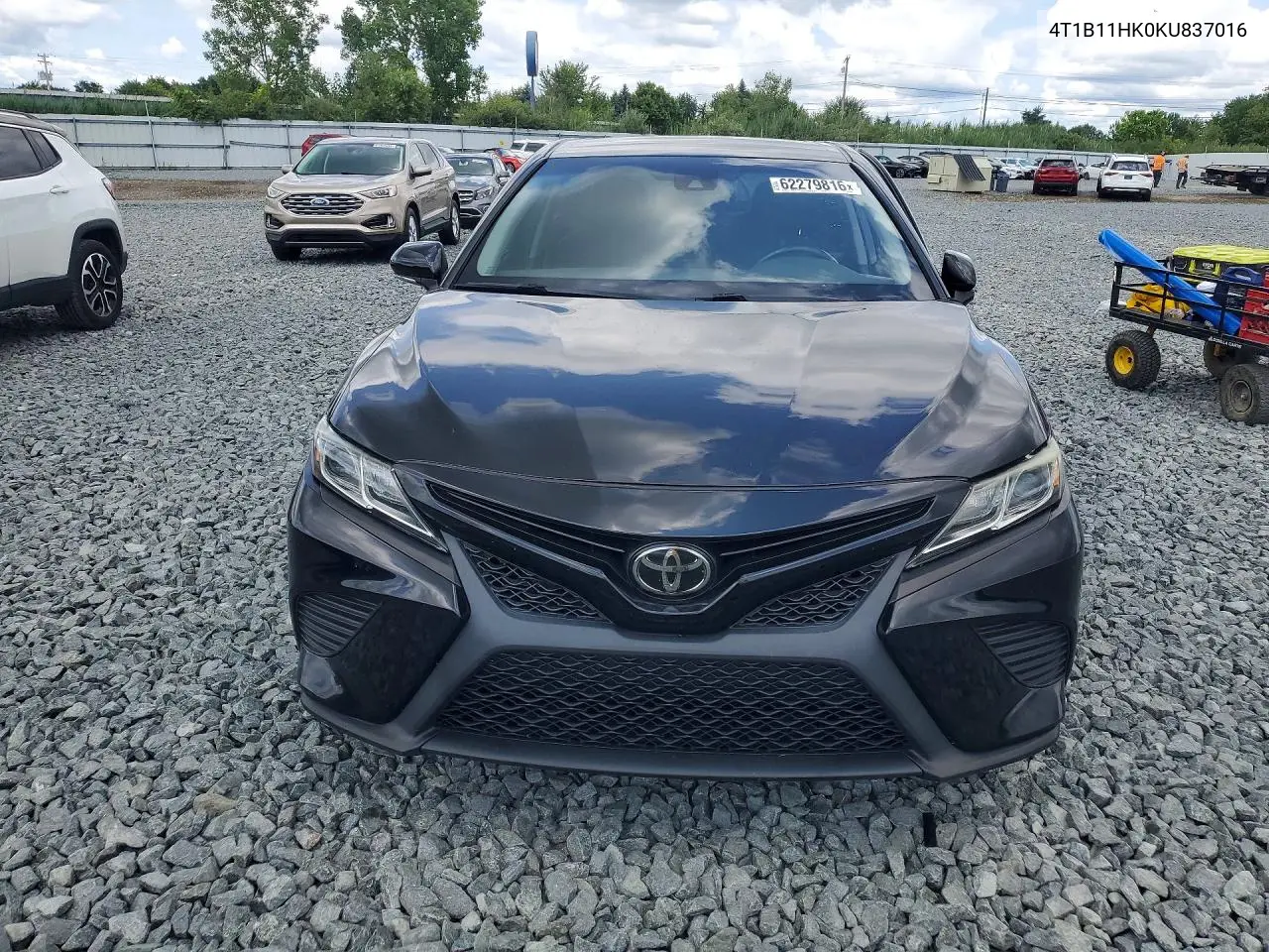 2019 Toyota Camry Se VIN: 4T1B11HK0KU837016 Lot: 62279816
