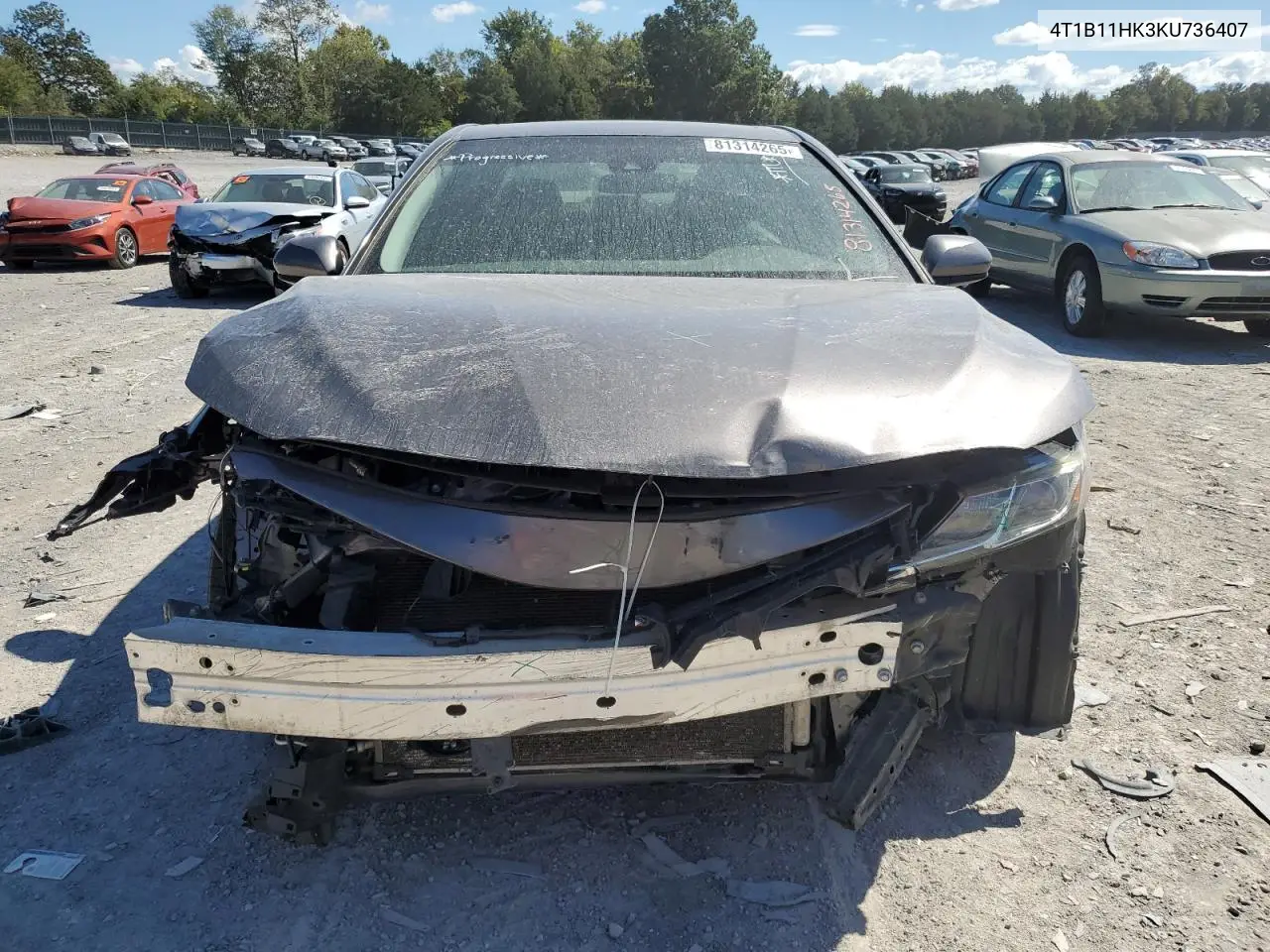 4T1B11HK3KU736407 2019 Toyota Camry