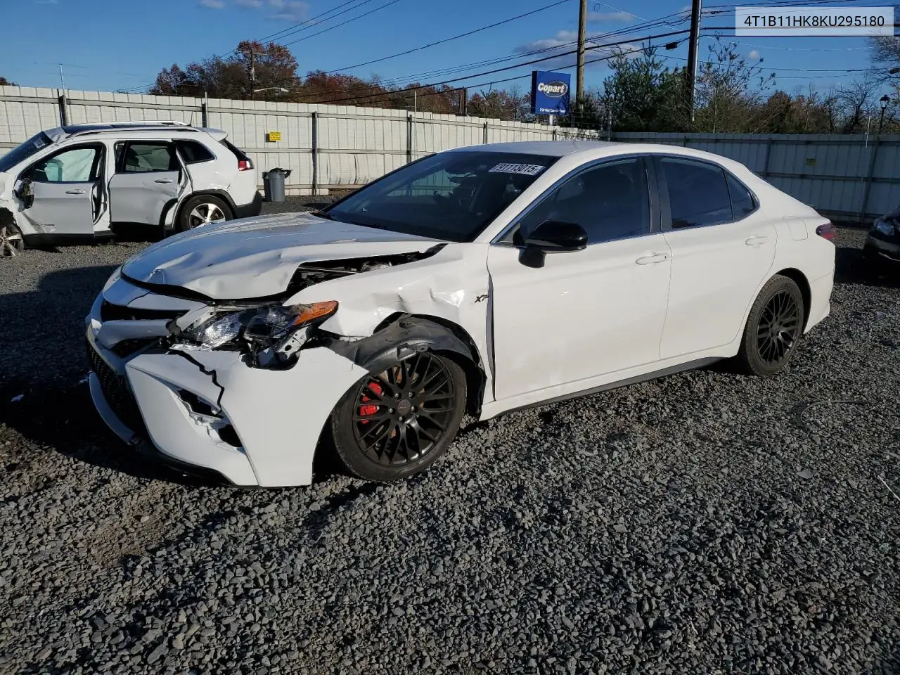 4T1B11HK8KU295180 2019 Toyota Camry L