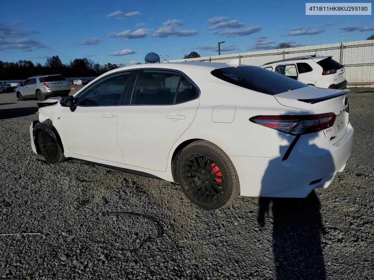 4T1B11HK8KU295180 2019 Toyota Camry L