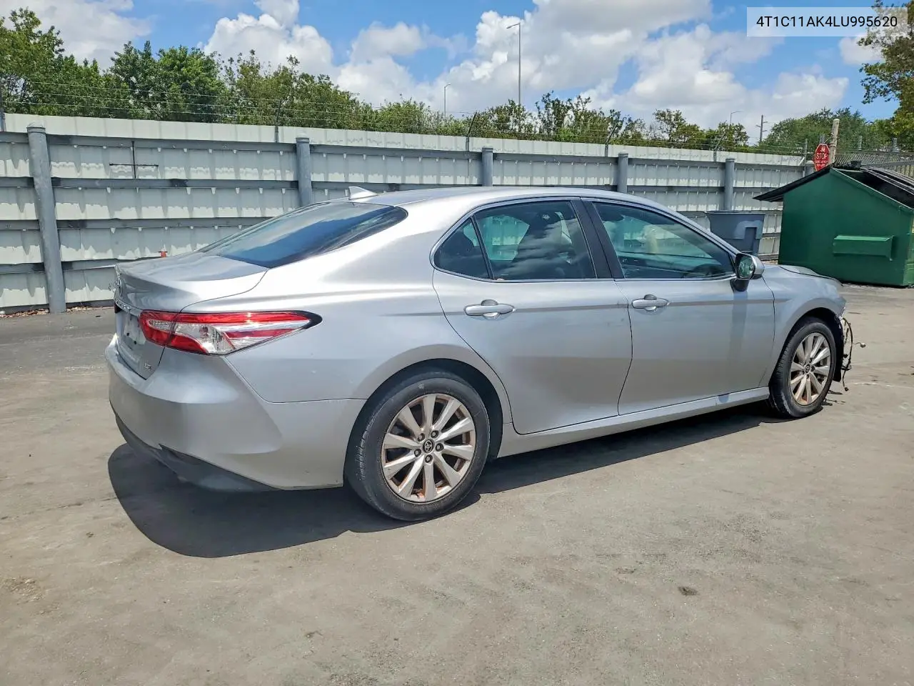 4T1C11AK4LU995620 2020 Toyota Camry Le
