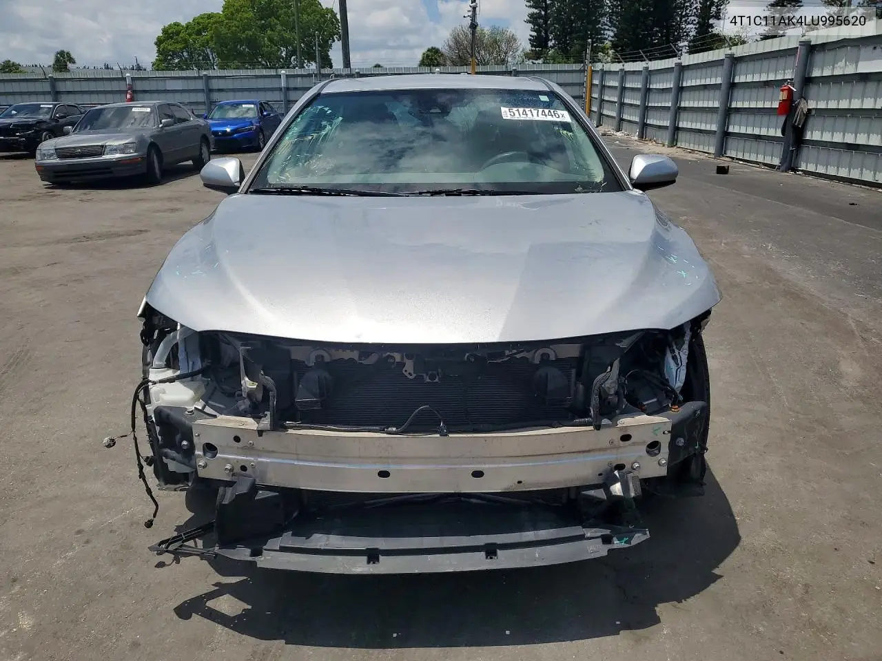 4T1C11AK4LU995620 2020 Toyota Camry Le