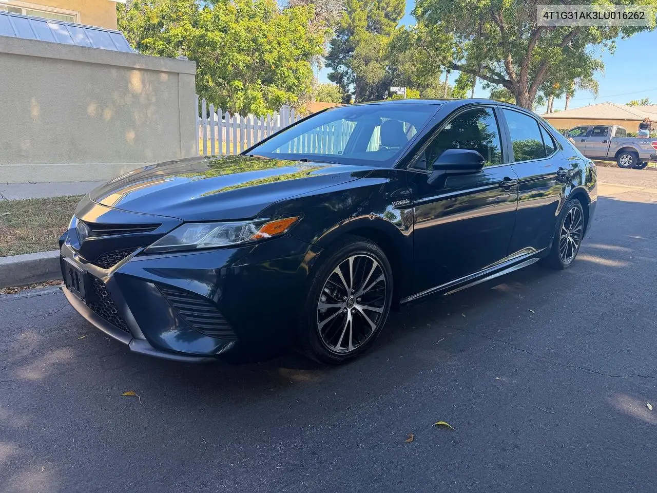 2020 Toyota Camry Hybrid Se VIN: 4T1G31AK3LU016262 Lot: 55844456