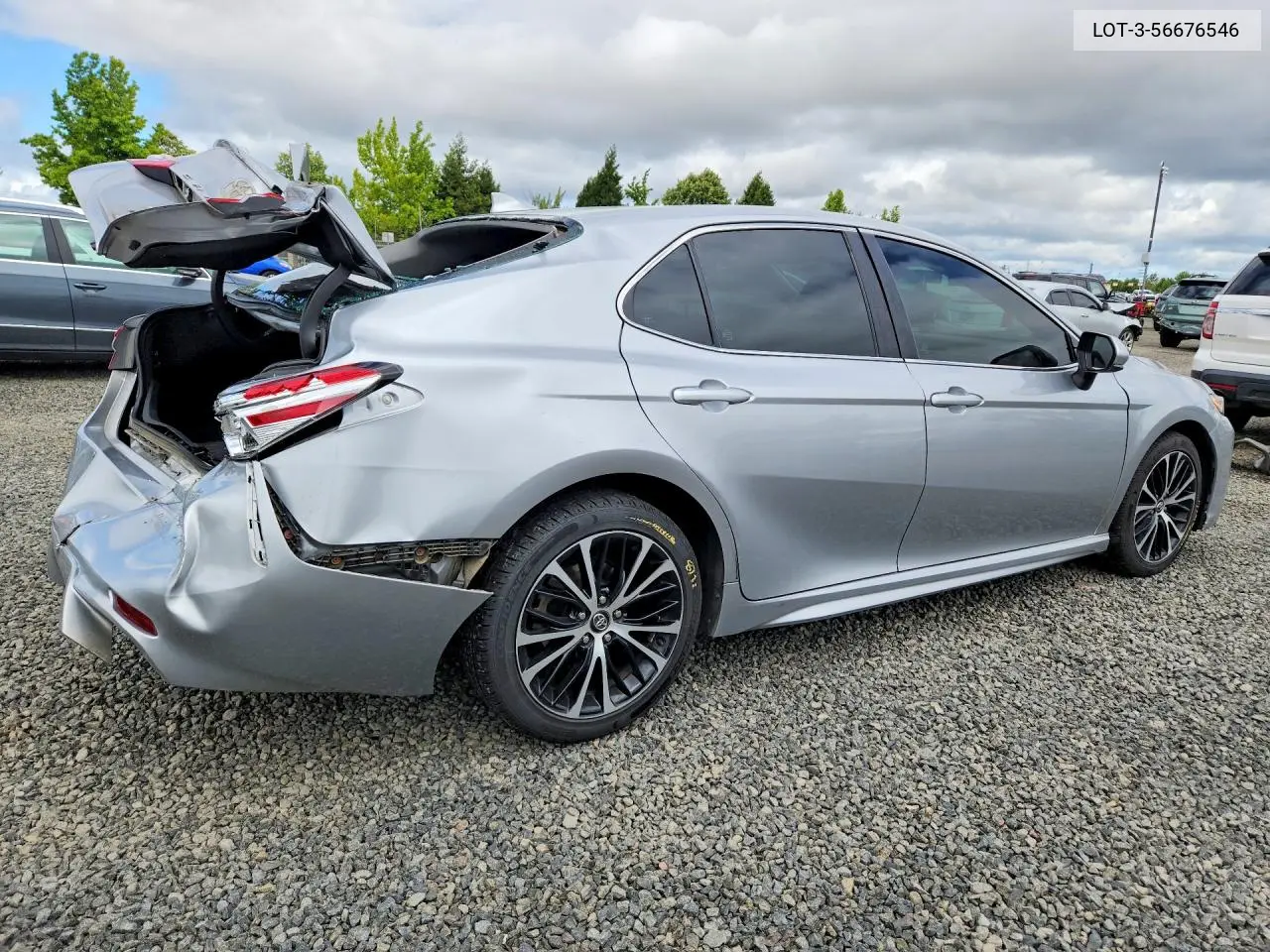 2020 Toyota Camry L Automatic VIN: 4T1G11AK2LU910923 Lot: 56676546