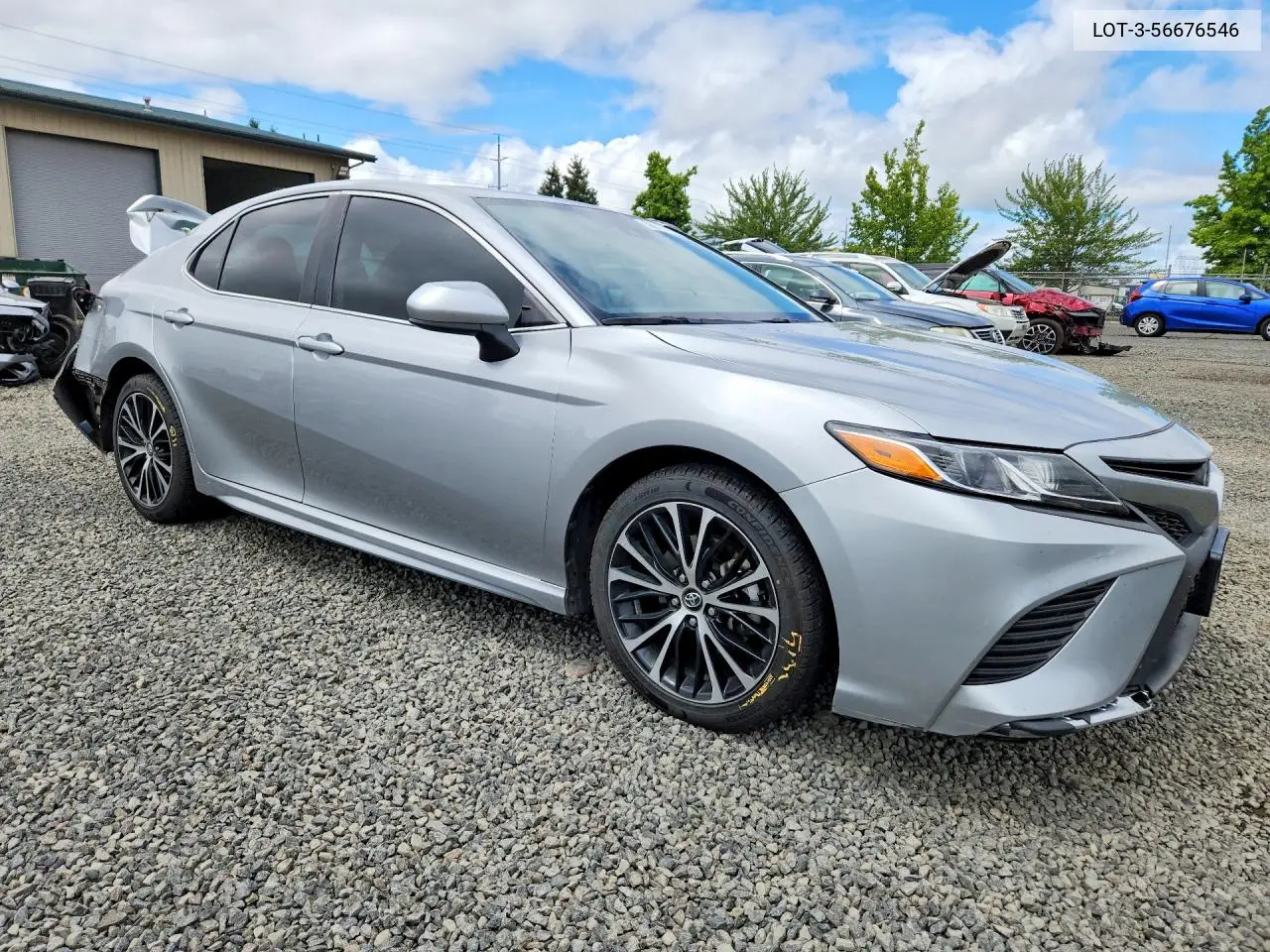 2020 Toyota Camry L Automatic VIN: 4T1G11AK2LU910923 Lot: 56676546