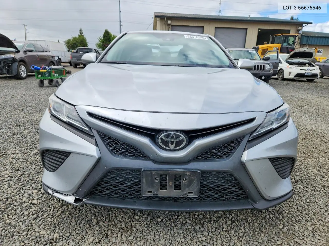 2020 Toyota Camry L Automatic VIN: 4T1G11AK2LU910923 Lot: 56676546