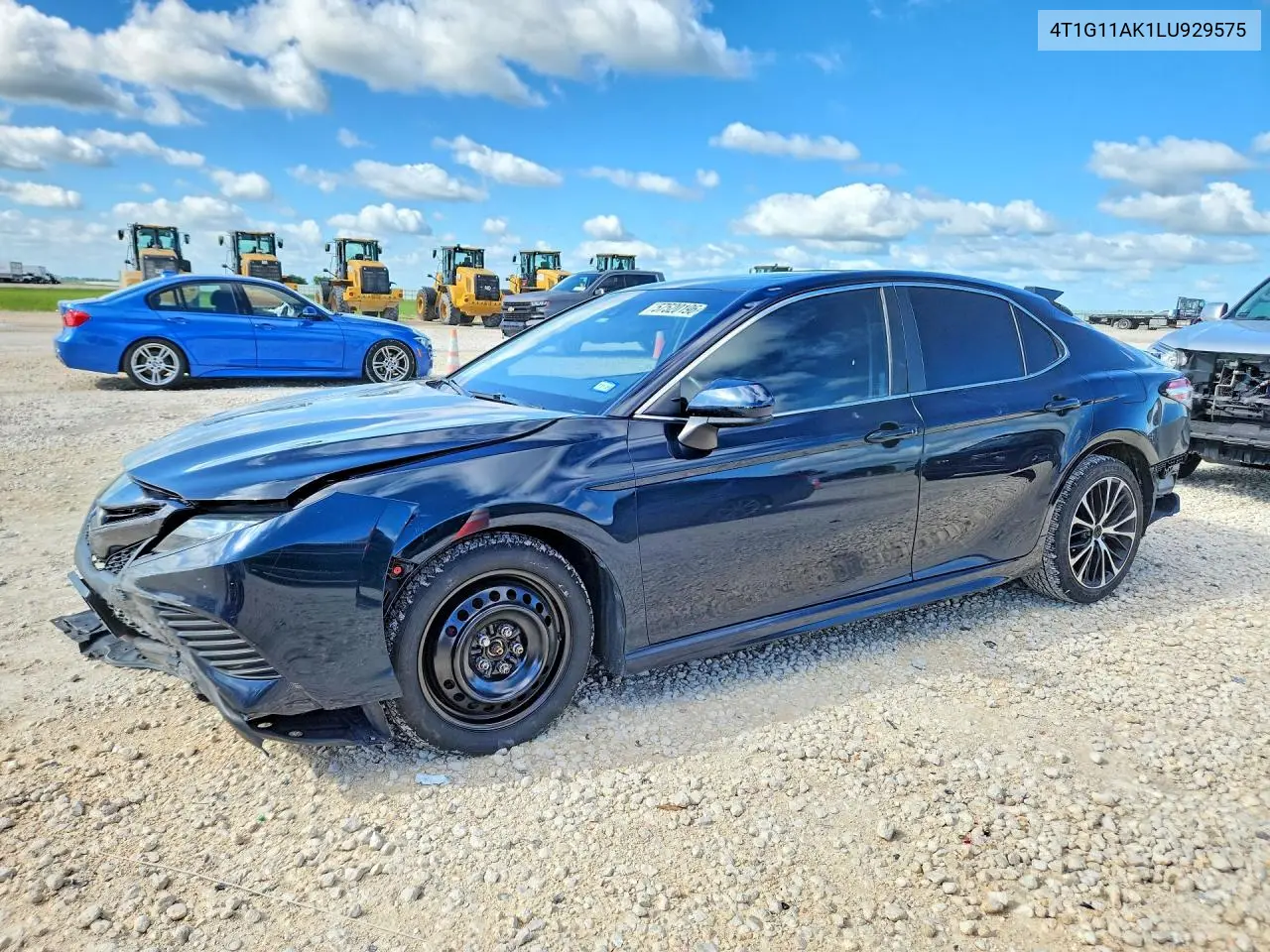 2020 Toyota Camry Se VIN: 4T1G11AK1LU929575 Lot: 57520196