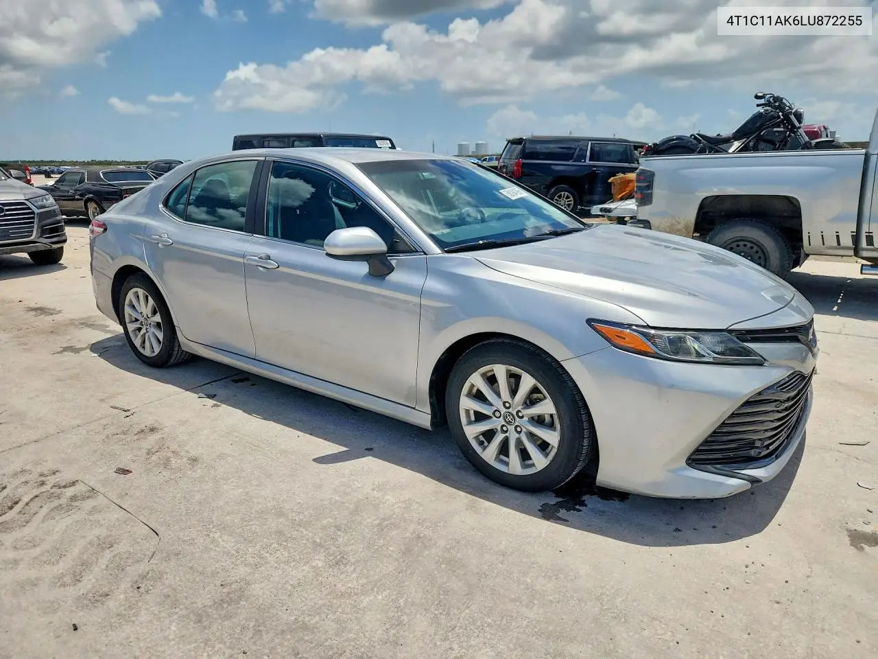 2020 Toyota Camry Le VIN: 4T1C11AK6LU872255 Lot: 58194096