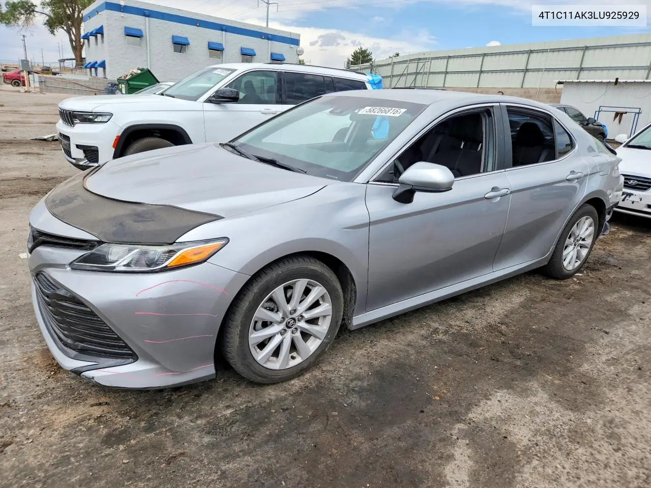 2020 Toyota Camry Le VIN: 4T1C11AK3LU925929 Lot: 58266816