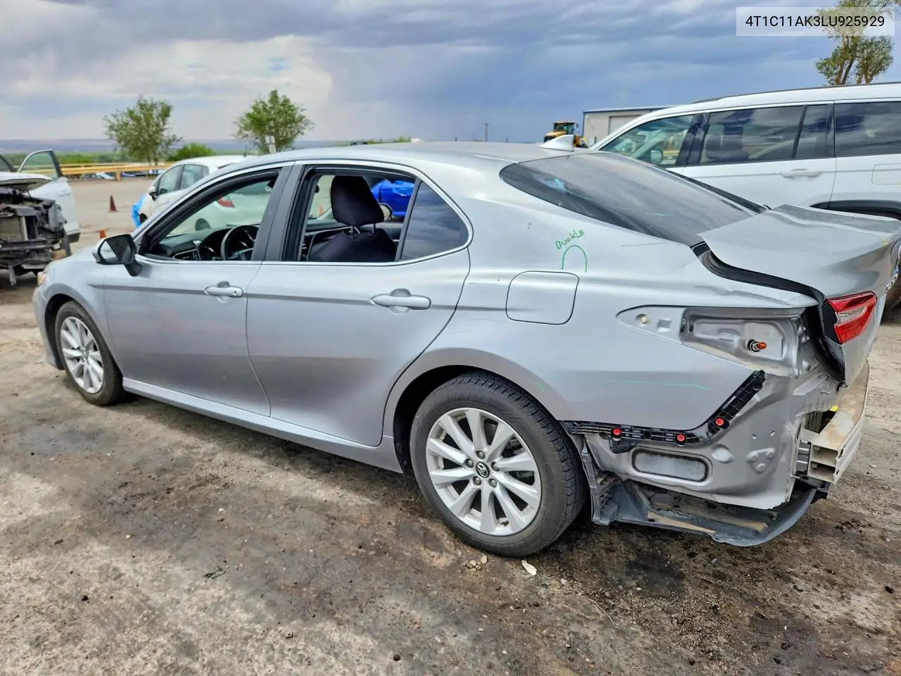 2020 Toyota Camry Le VIN: 4T1C11AK3LU925929 Lot: 58266816