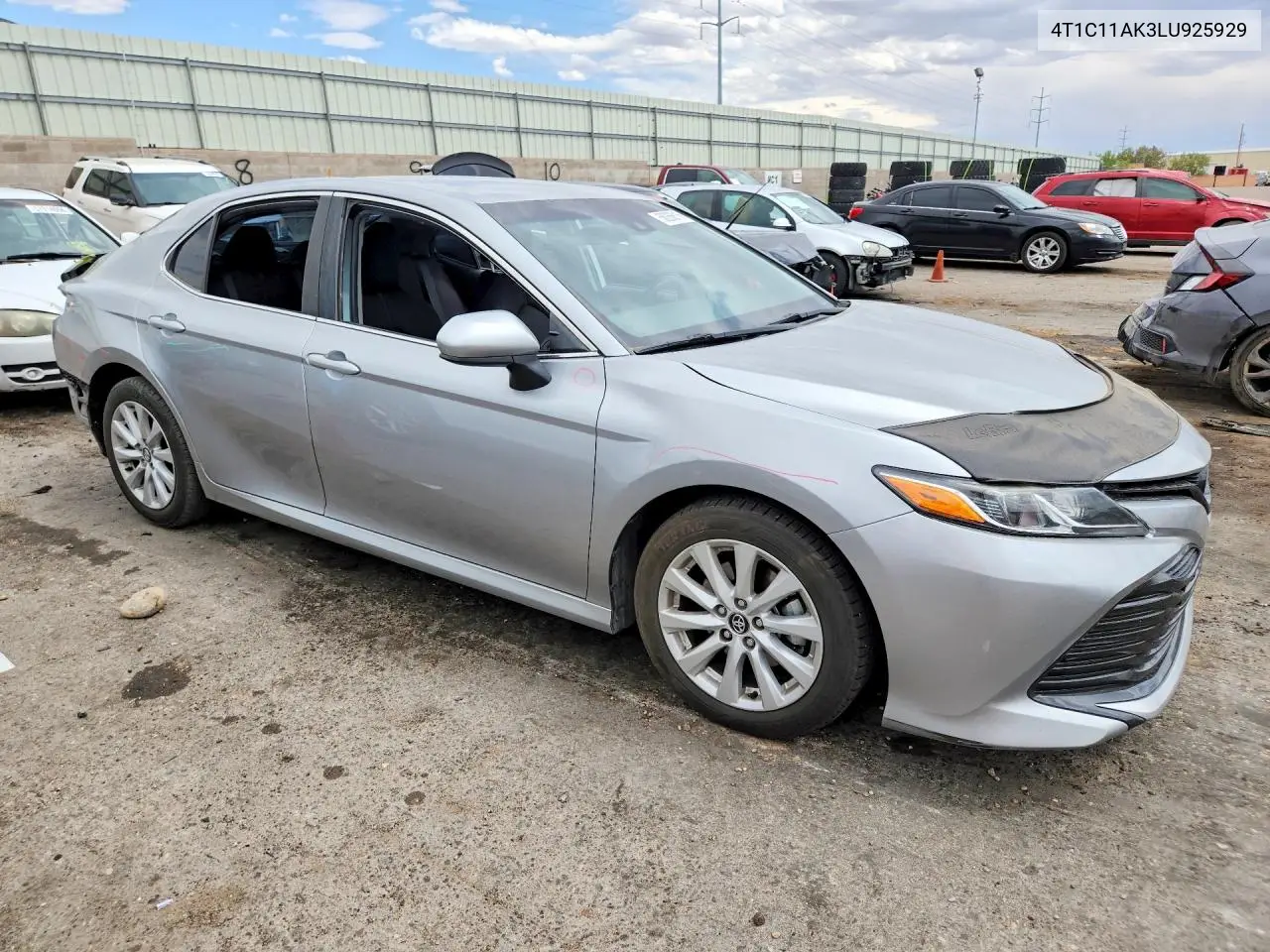 2020 Toyota Camry Le VIN: 4T1C11AK3LU925929 Lot: 58266816