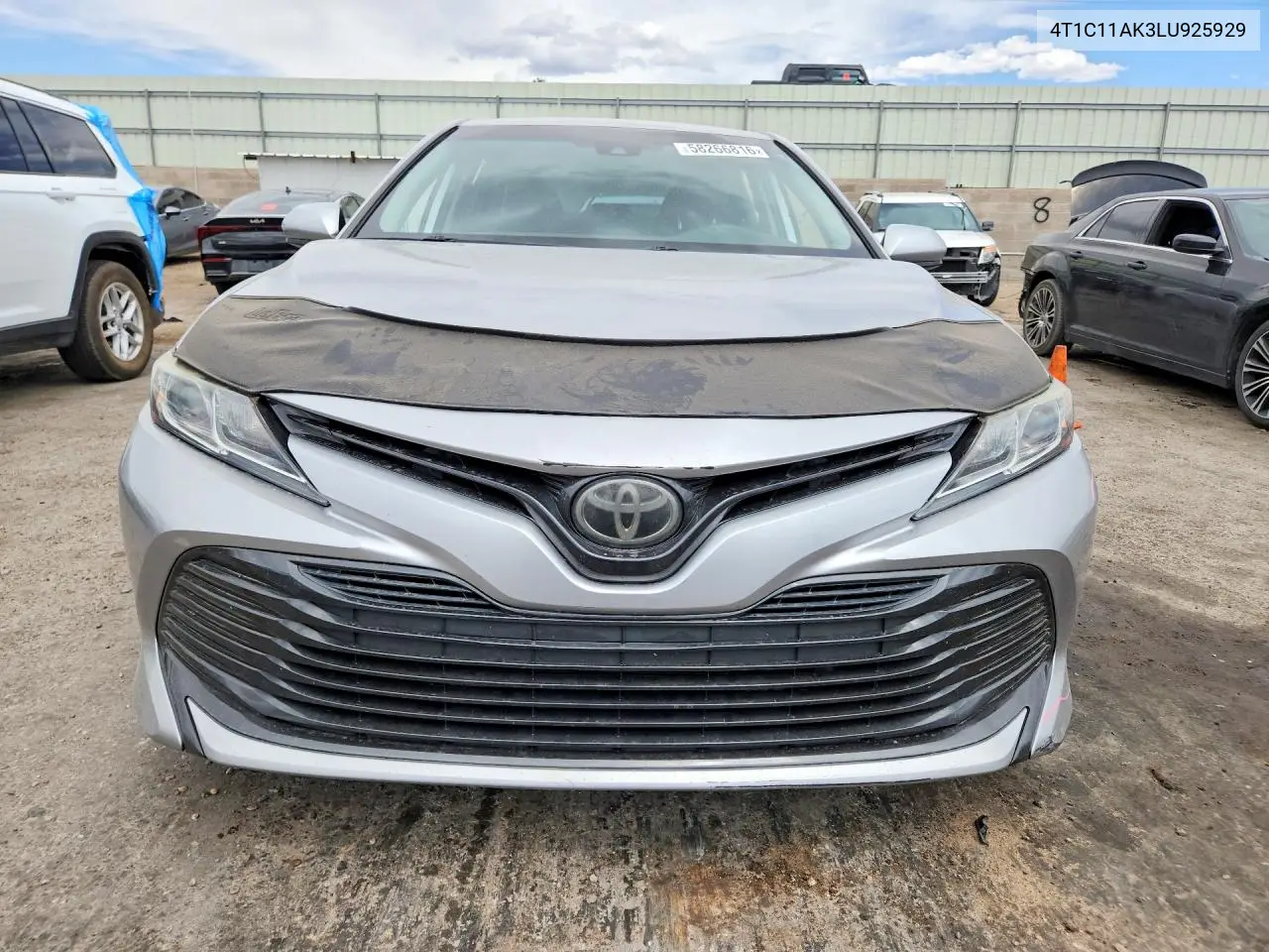 2020 Toyota Camry Le VIN: 4T1C11AK3LU925929 Lot: 58266816
