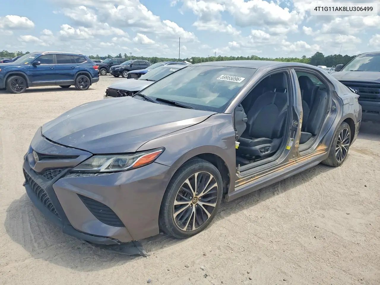 4T1G11AK8LU306499 2020 Toyota Camry Se