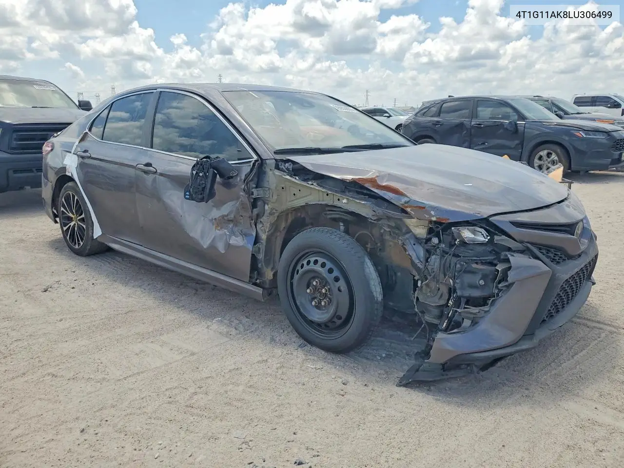 4T1G11AK8LU306499 2020 Toyota Camry Se