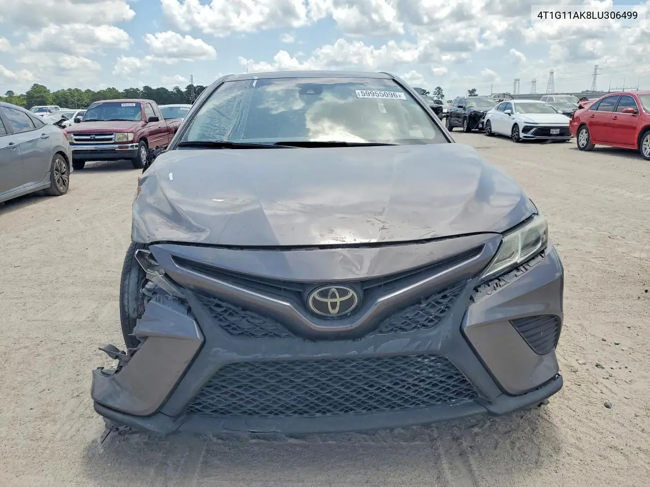 4T1G11AK8LU306499 2020 Toyota Camry Se