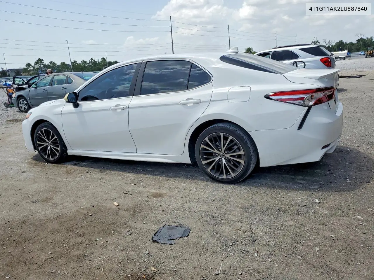 2020 Toyota Camry Se VIN: 4T1G11AK2LU887840 Lot: 60434826
