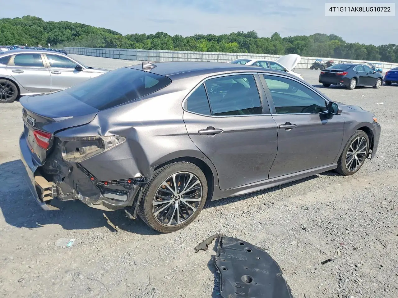 2020 Toyota Camry Se VIN: 4T1G11AK8LU510722 Lot: 60770936