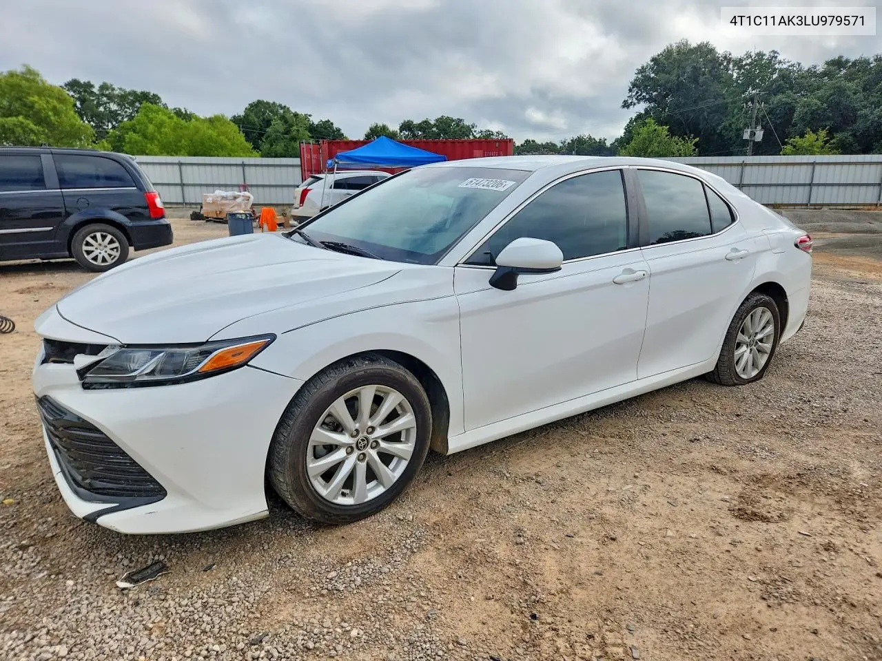 2020 Toyota Camry Le VIN: 4T1C11AK3LU979571 Lot: 61473206