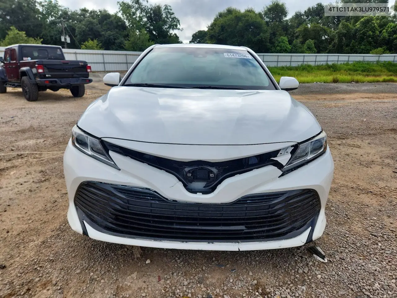 2020 Toyota Camry Le VIN: 4T1C11AK3LU979571 Lot: 61473206