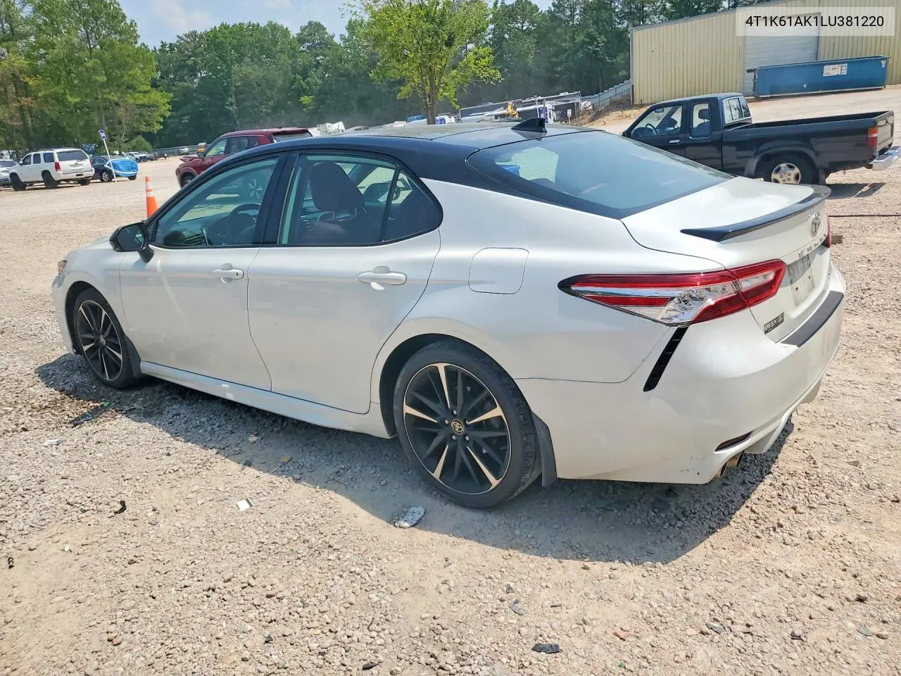 2020 Toyota Camry Xse VIN: 4T1K61AK1LU381220 Lot: 61506126