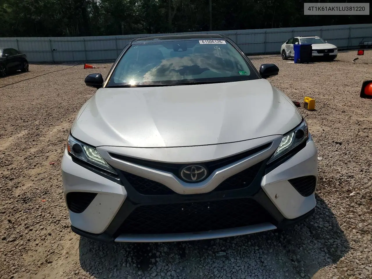 2020 Toyota Camry Xse VIN: 4T1K61AK1LU381220 Lot: 61506126