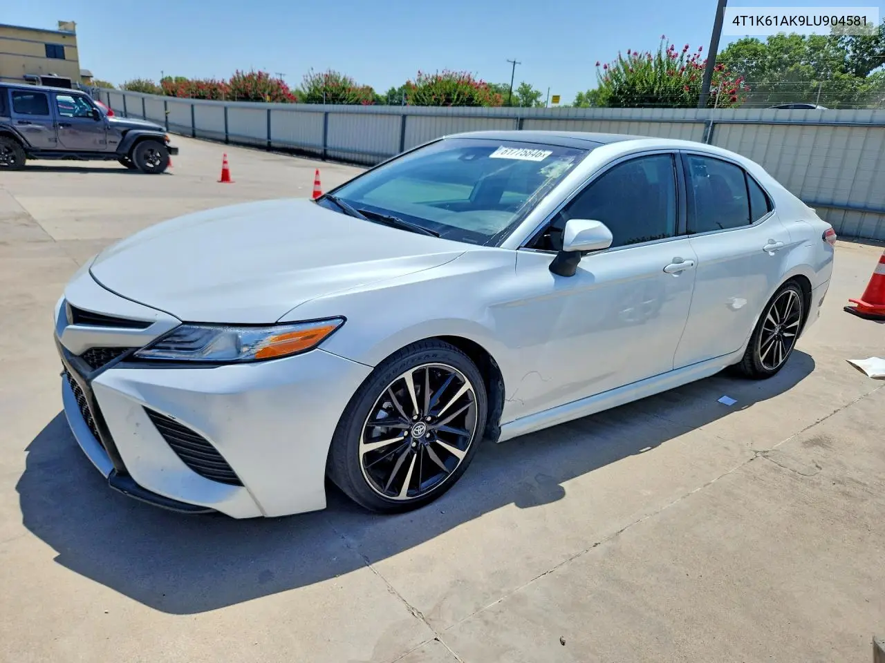 2020 Toyota Camry Xse VIN: 4T1K61AK9LU904581 Lot: 61775846