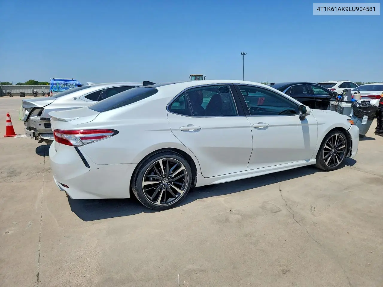 2020 Toyota Camry Xse VIN: 4T1K61AK9LU904581 Lot: 61775846