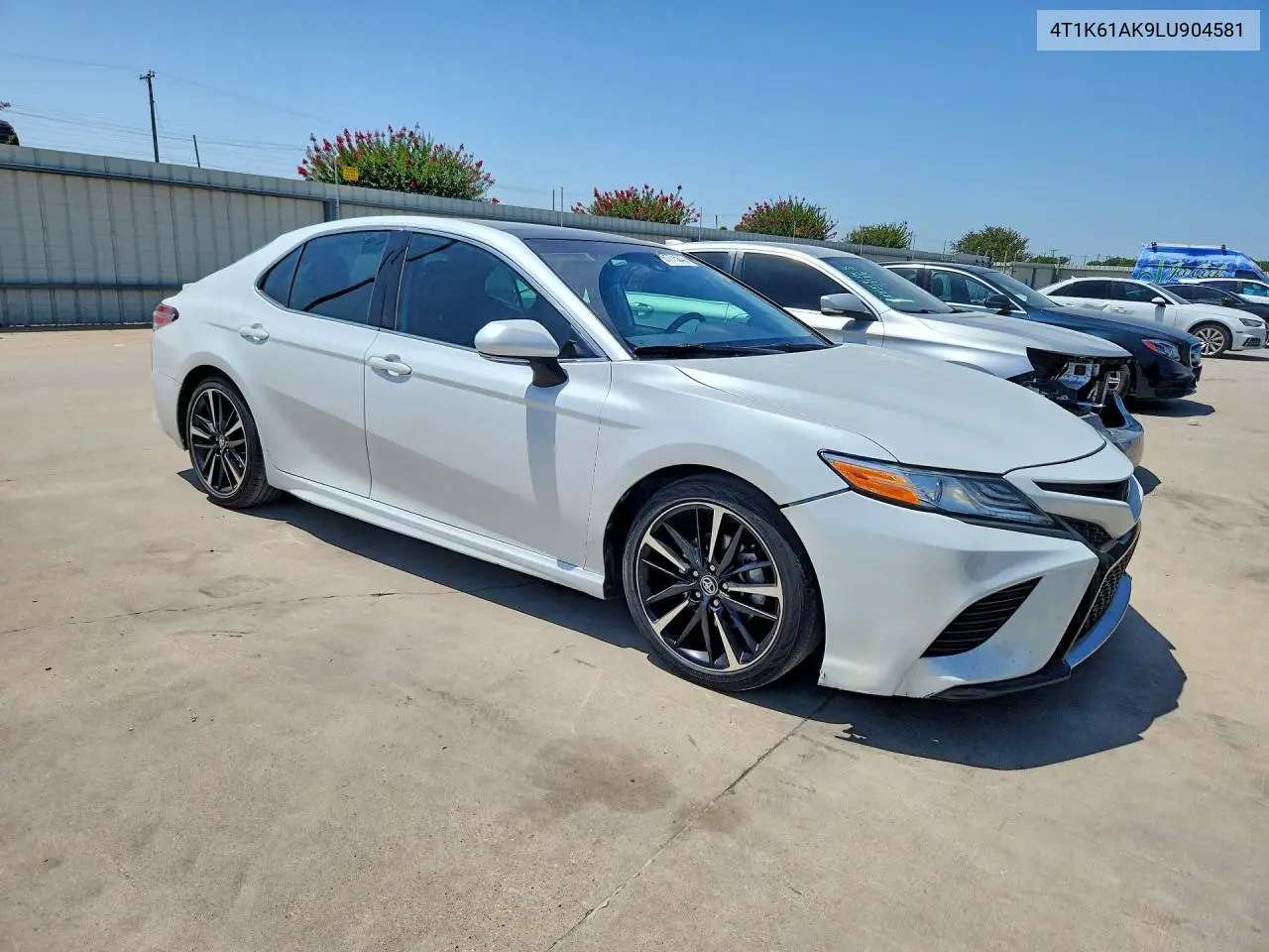 2020 Toyota Camry Xse VIN: 4T1K61AK9LU904581 Lot: 61775846
