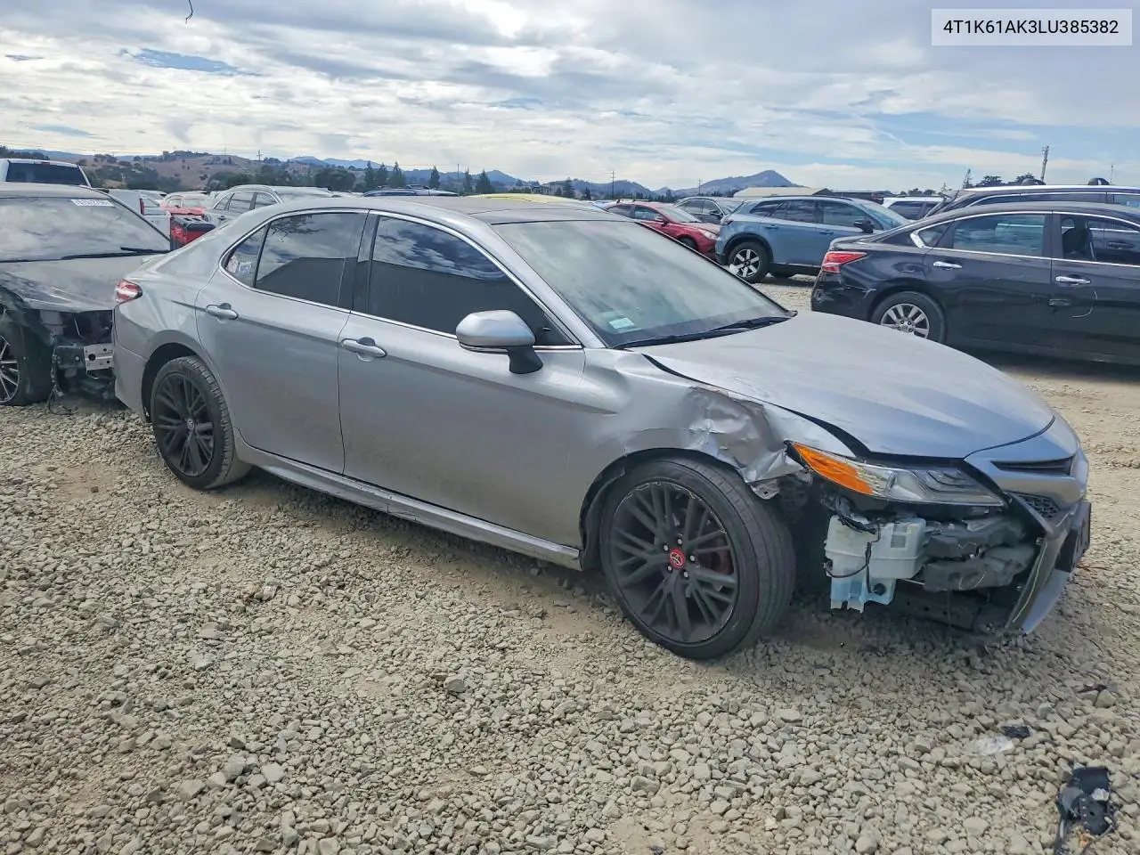 2020 Toyota Camry Xse VIN: 4T1K61AK3LU385382 Lot: 61778806