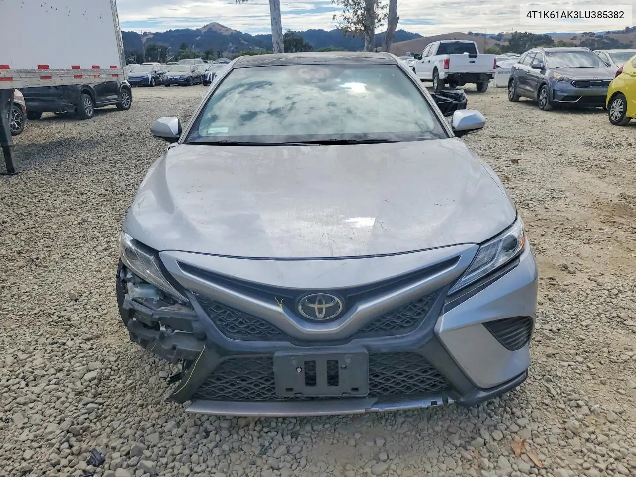 2020 Toyota Camry Xse VIN: 4T1K61AK3LU385382 Lot: 61778806