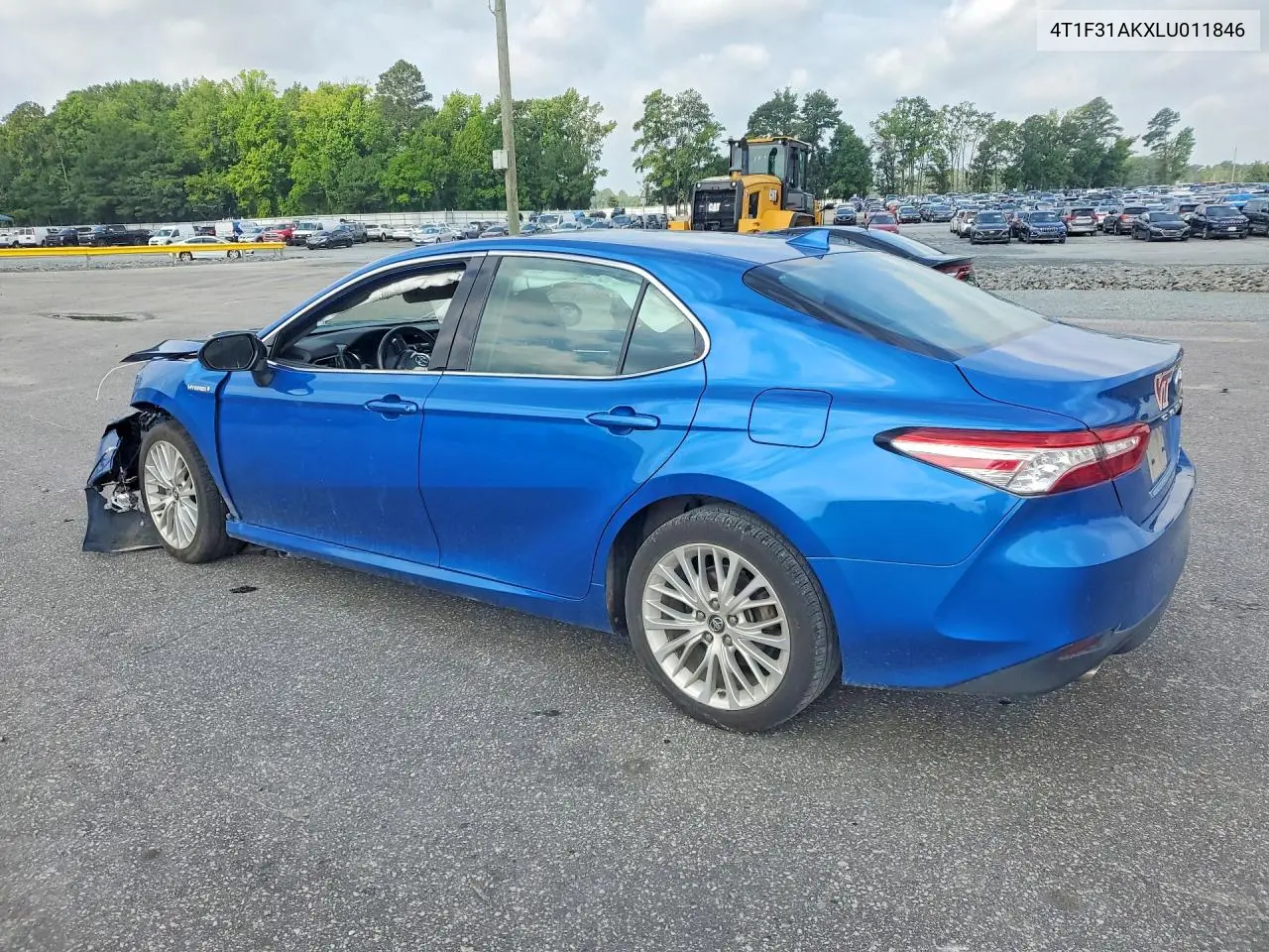 2020 Toyota Camry Xle VIN: 4T1F31AKXLU011846 Lot: 61888346