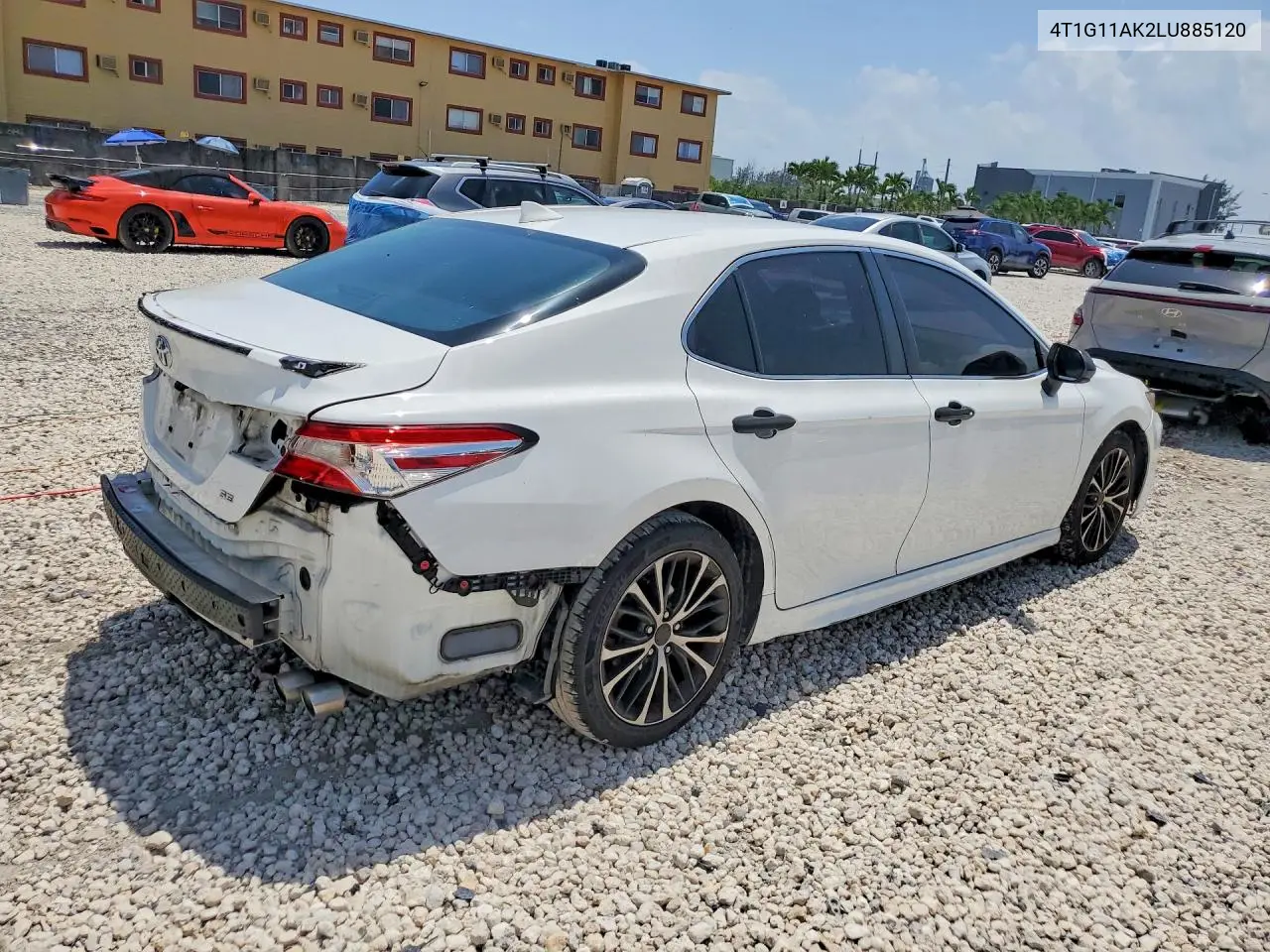 4T1G11AK2LU885120 2020 Toyota Camry Se