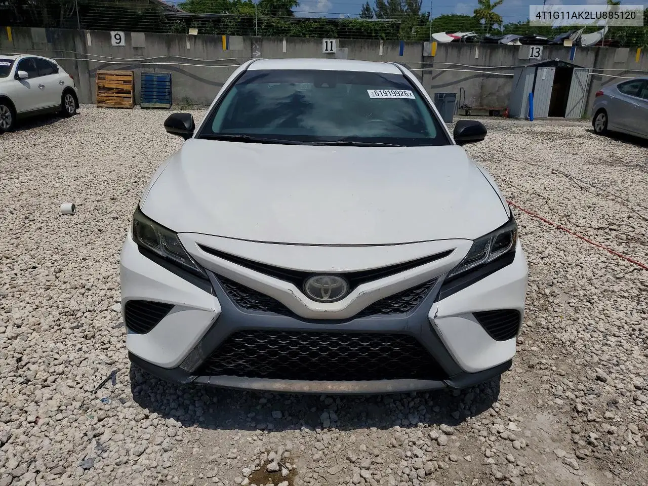 4T1G11AK2LU885120 2020 Toyota Camry Se