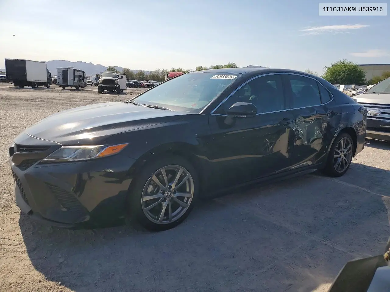 2020 Toyota Camry Se VIN: 4T1G31AK9LU539916 Lot: 61937576