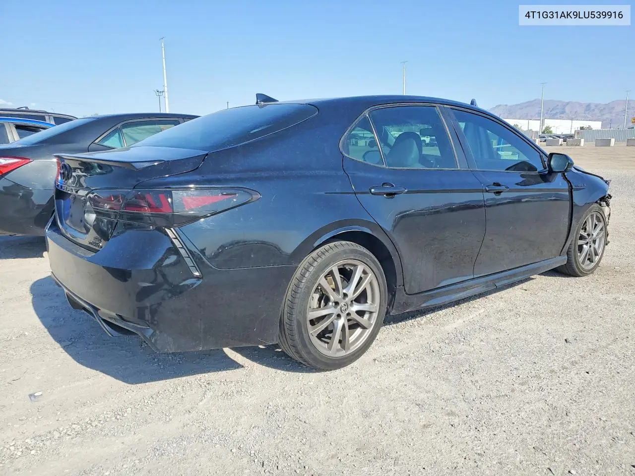 2020 Toyota Camry Se VIN: 4T1G31AK9LU539916 Lot: 61937576