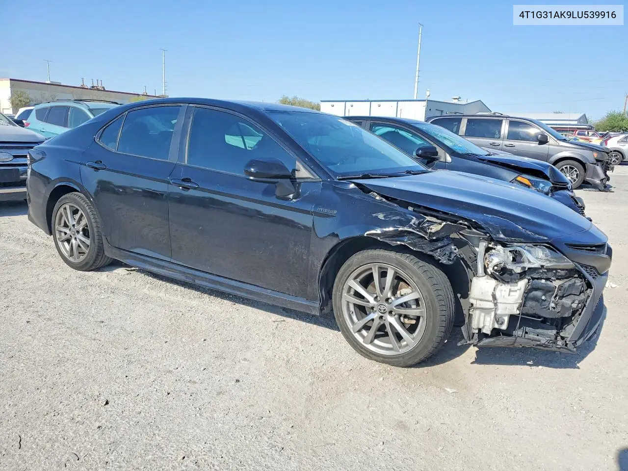 2020 Toyota Camry Se VIN: 4T1G31AK9LU539916 Lot: 61937576