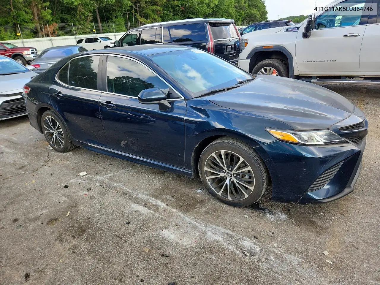 2020 Toyota Camry Se VIN: 4T1G11AK5LU864746 Lot: 61963576