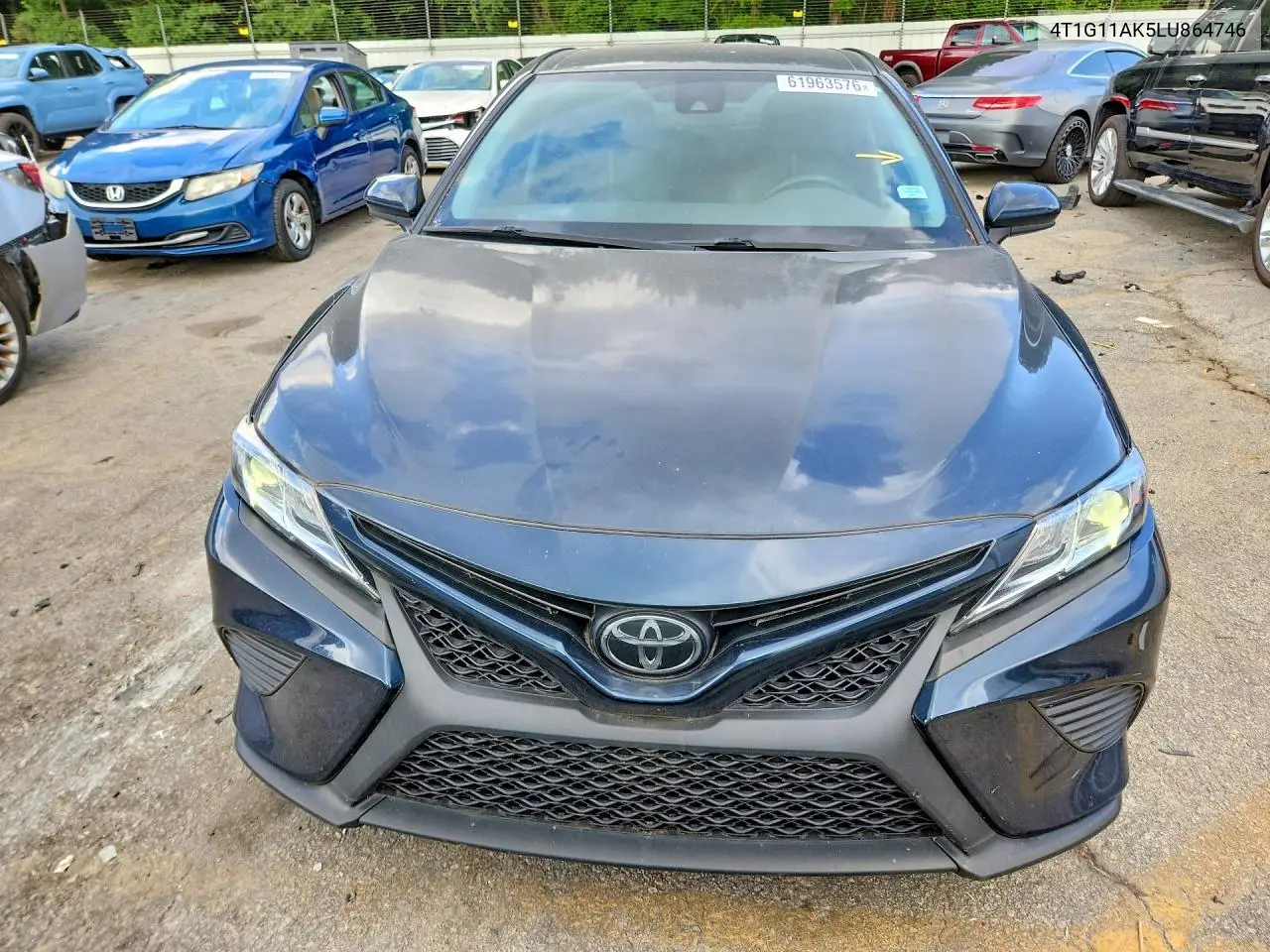 2020 Toyota Camry Se VIN: 4T1G11AK5LU864746 Lot: 61963576