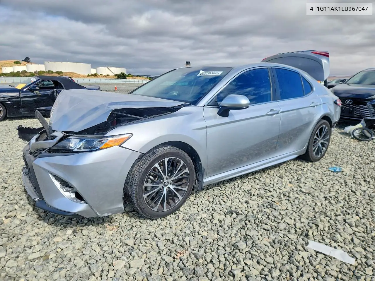 2020 Toyota Camry Se VIN: 4T1G11AK1LU967047 Lot: 62236986