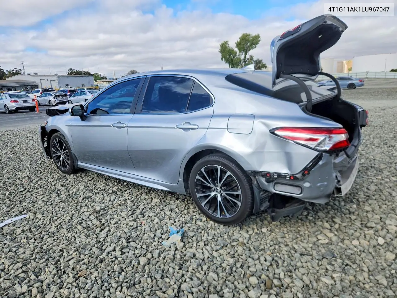 2020 Toyota Camry Se VIN: 4T1G11AK1LU967047 Lot: 62236986