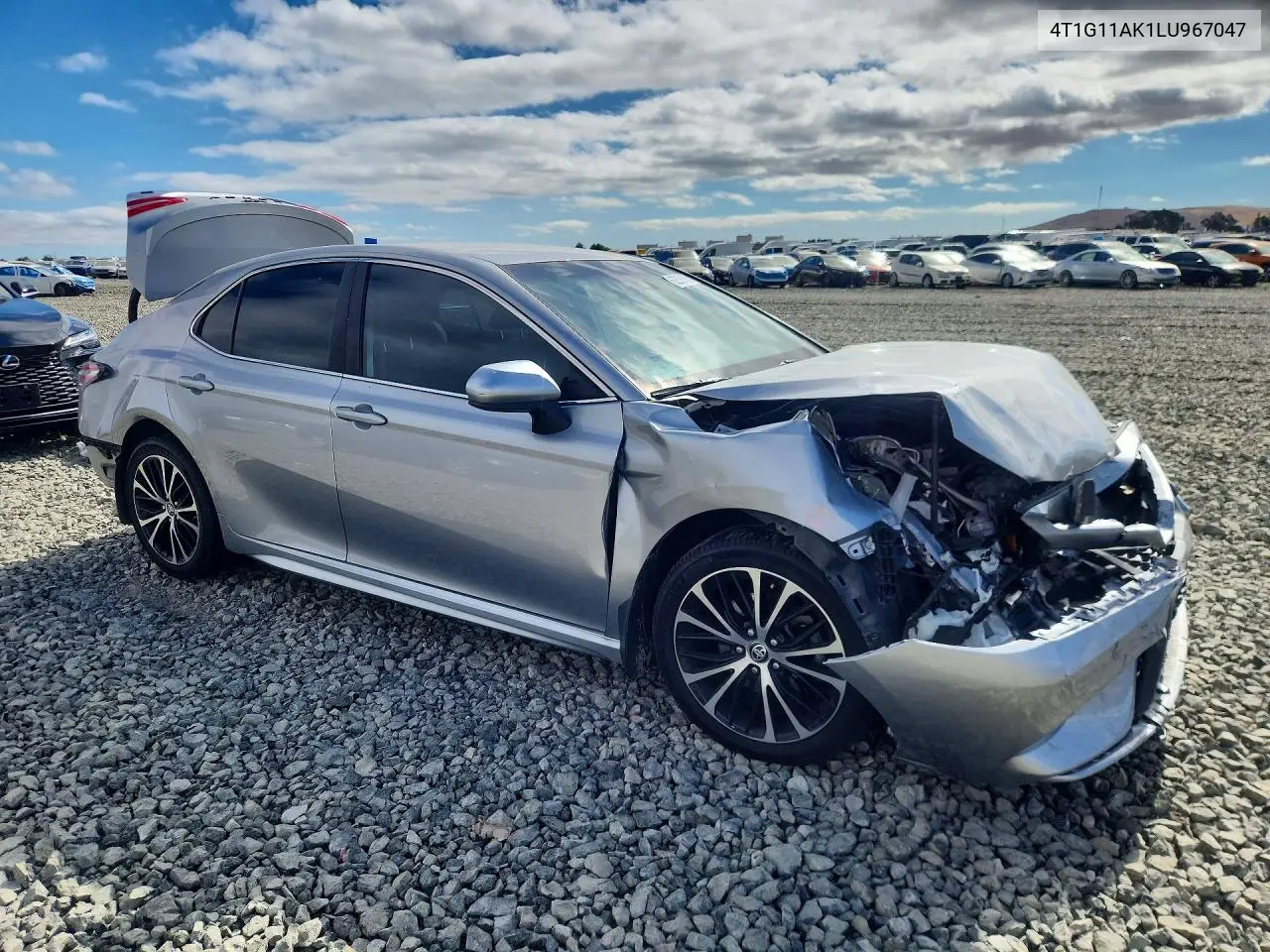 2020 Toyota Camry Se VIN: 4T1G11AK1LU967047 Lot: 62236986