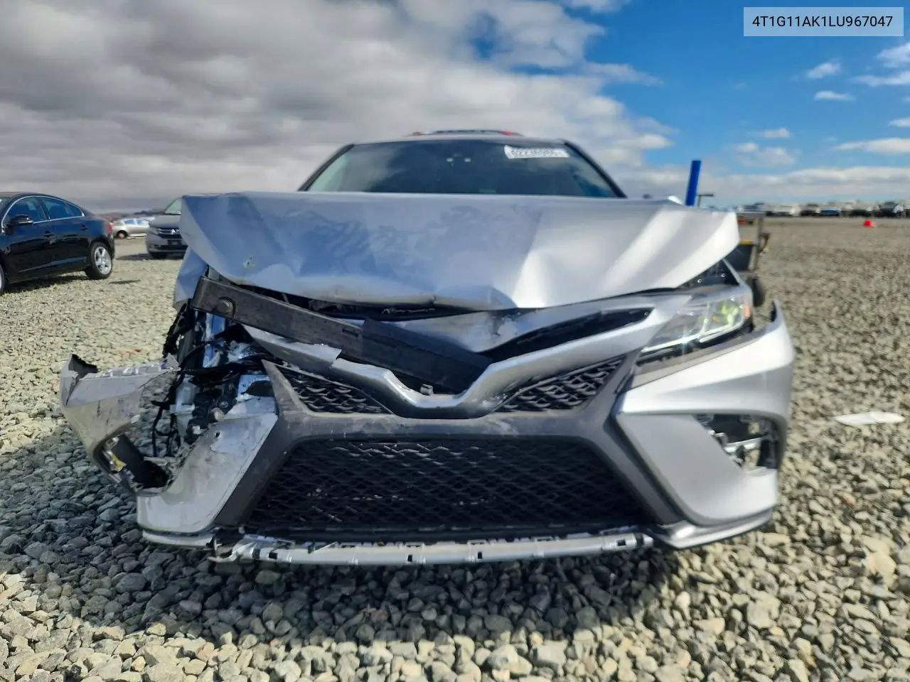 2020 Toyota Camry Se VIN: 4T1G11AK1LU967047 Lot: 62236986