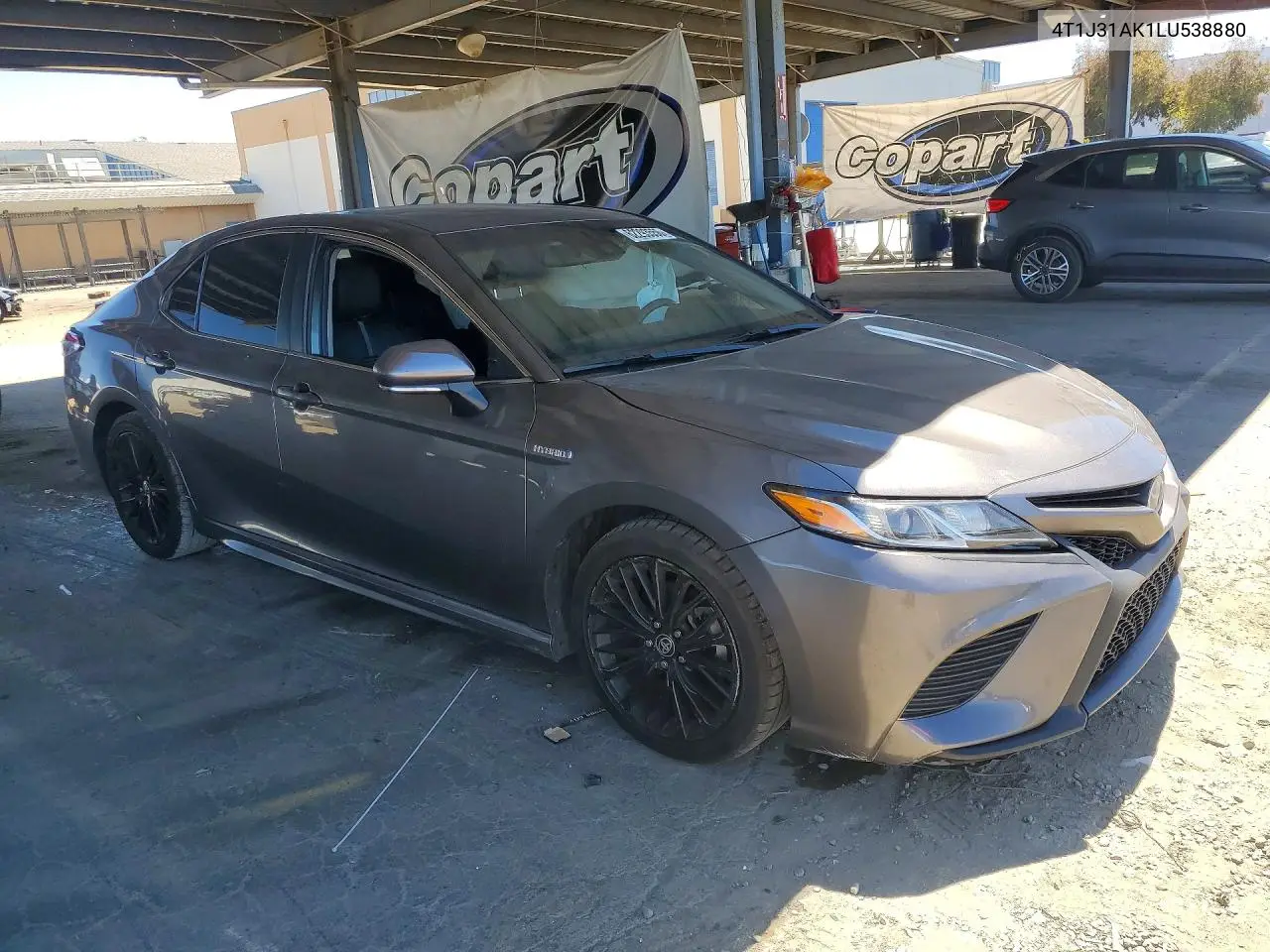 2020 Toyota Camry Le Automatic VIN: 4T1J31AK1LU538880 Lot: 62293556