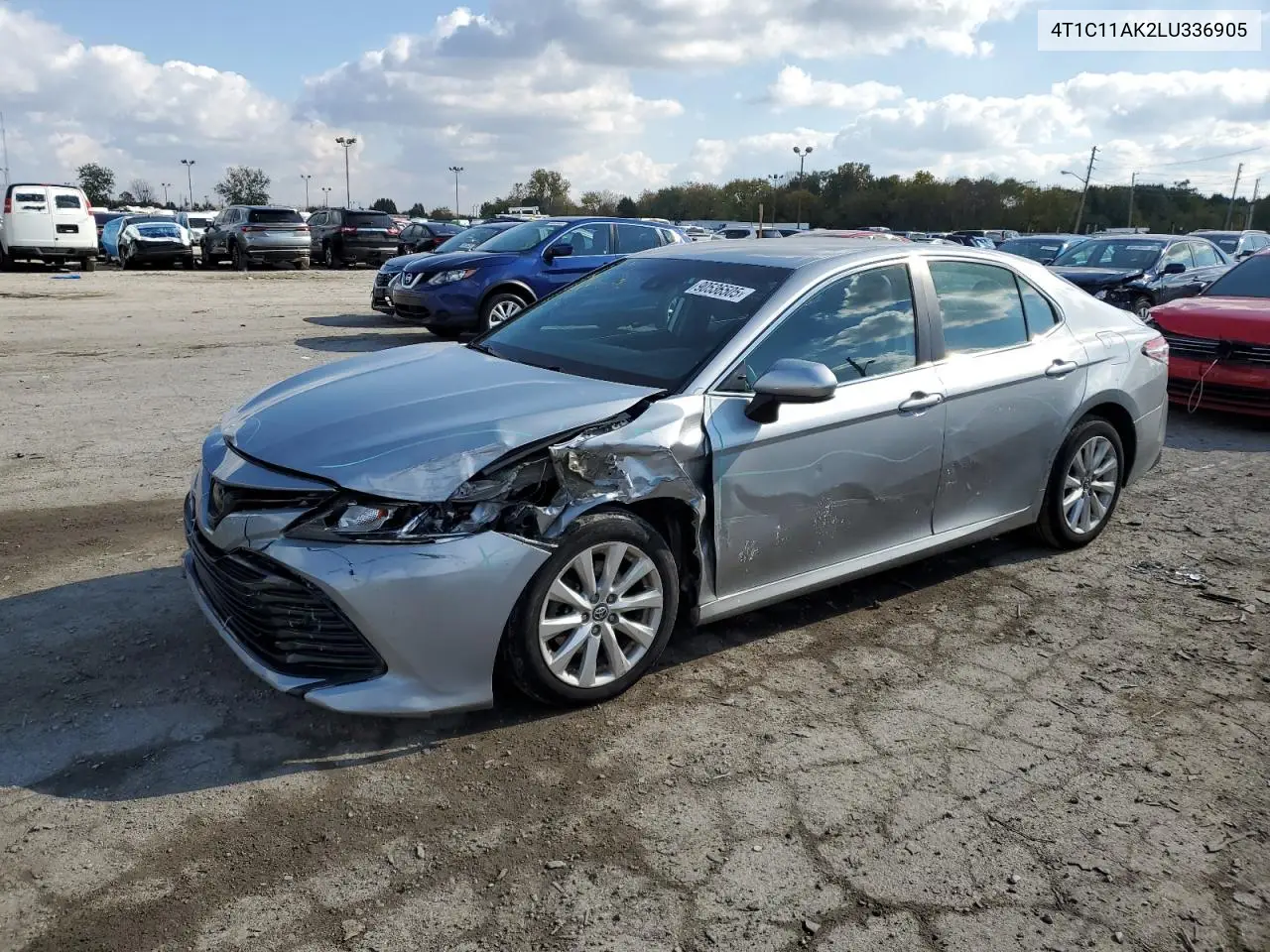 4T1C11AK2LU336905 2020 Toyota Camry Le
