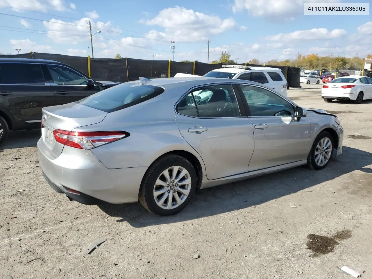 4T1C11AK2LU336905 2020 Toyota Camry Le