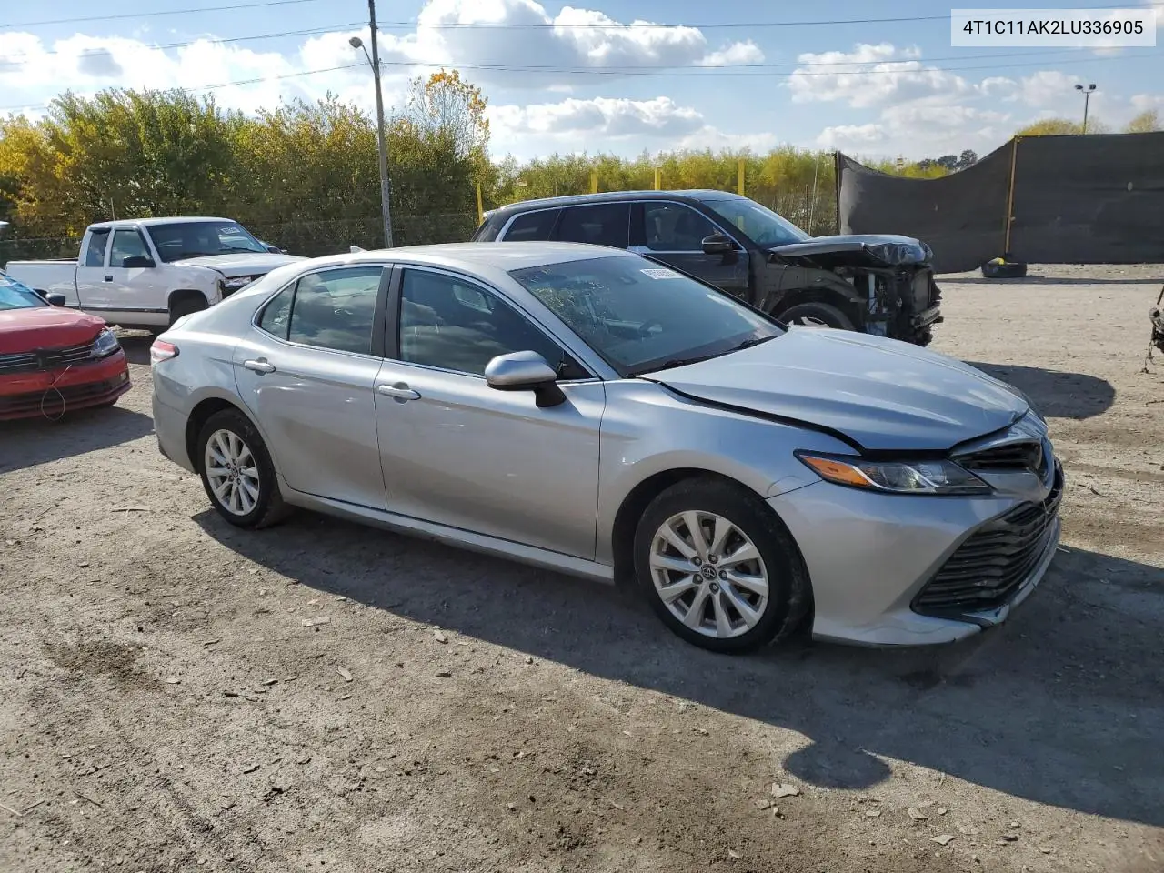 4T1C11AK2LU336905 2020 Toyota Camry Le